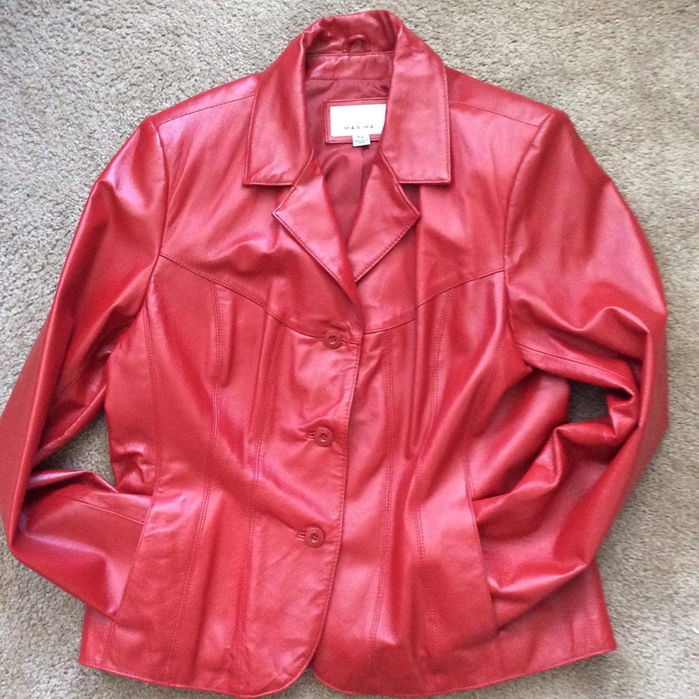 Red Leather Jacket